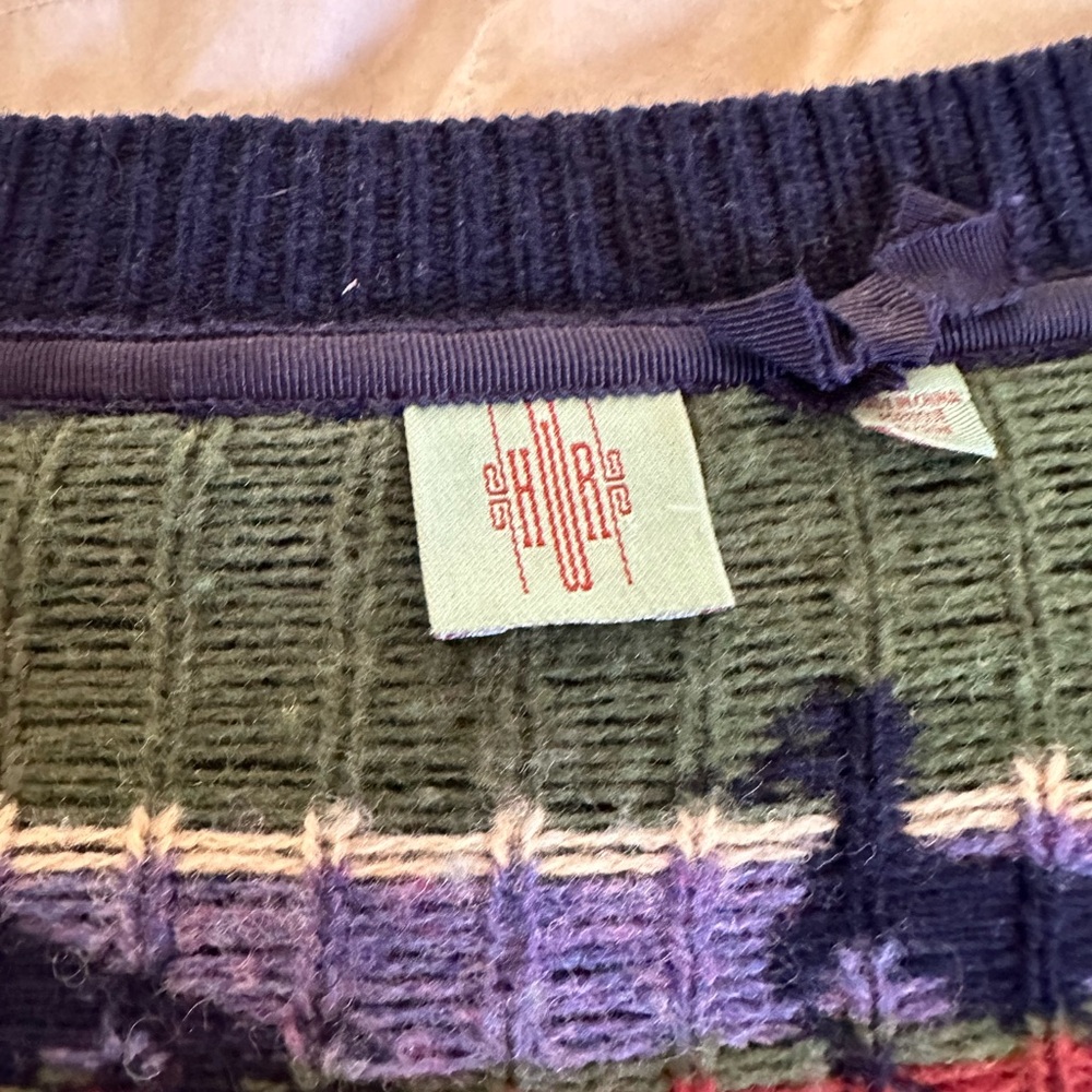 Hwr Anthropologie mallard sweater size medium